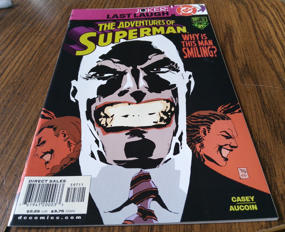 The Adventures Of Superman #597 December 2001 DC Comics